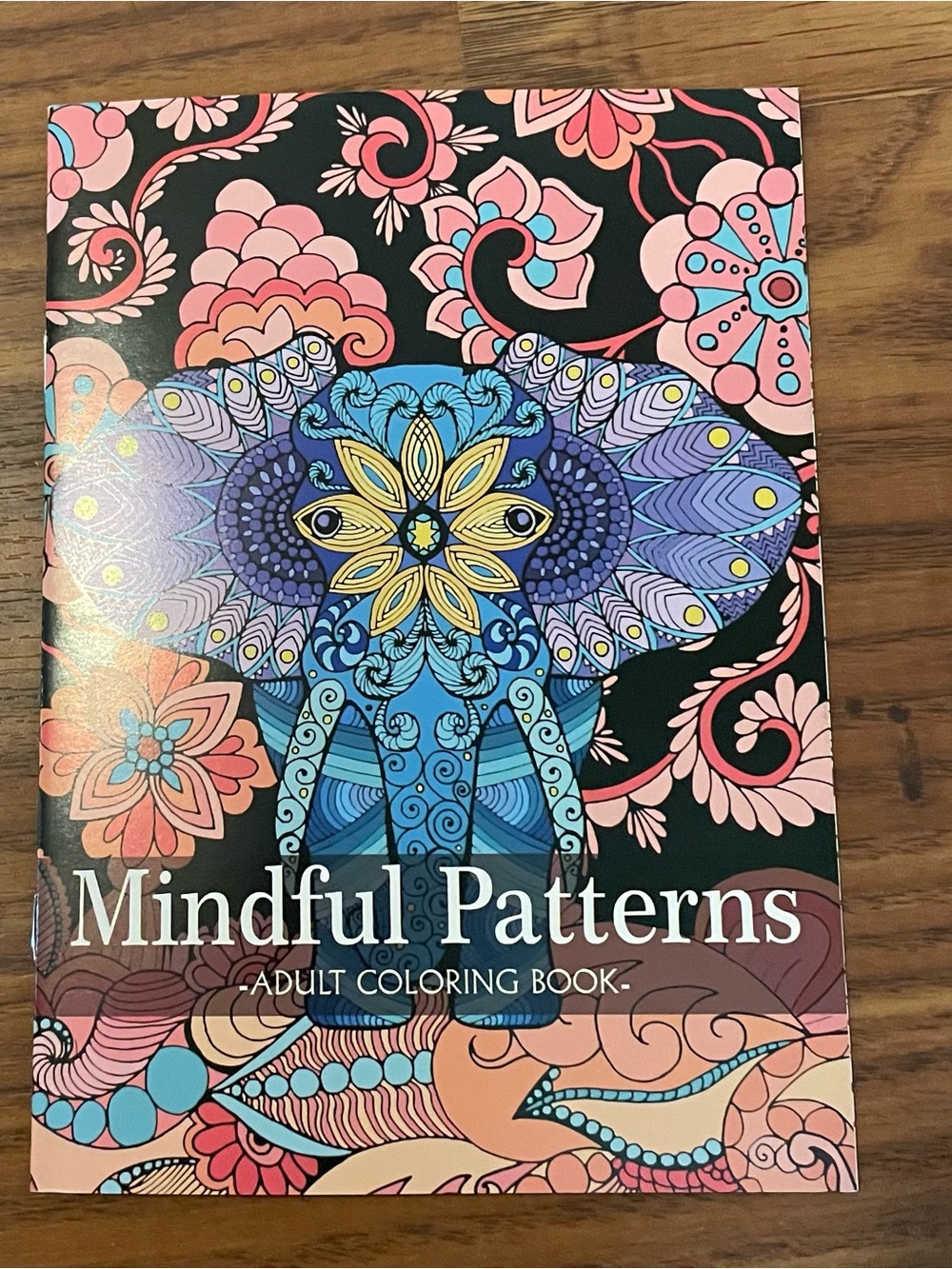 New Mindful Patterns Adult Coloring Book
